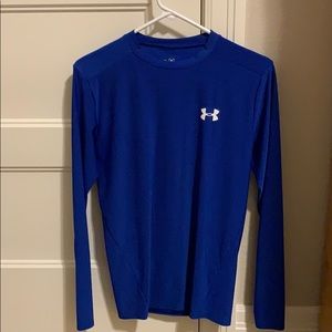 Men’s Under Armour Heat Gear Blue Long Sleeve